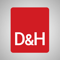 D&H logo